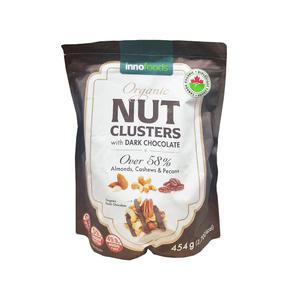 Innofoods 유기농 다크초콜릿 넛클러스터 454g