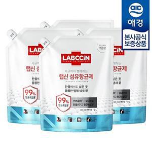 [애경]랩신 섬유항균제 코튼향 리필 2L x4개