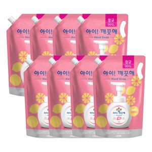 아이깨끗해 폼 레몬 1.8L 리필 x 8개 (1BOX)