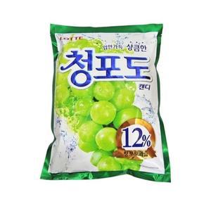 롯데 청포도 캔디 대용량 1445g 3개