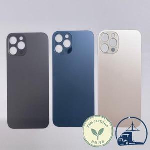 iPhone 11 Pro Max Mini XS 후면 유리 커버 패널 배터리 교체 부품 하우징 큰 구멍 카메라