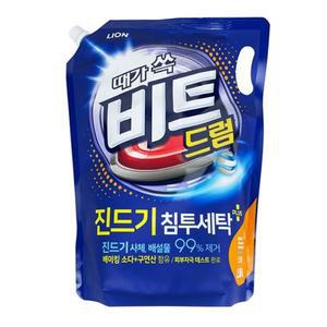 비트 액체세제 드럼용 2L 리필 -TJ 세제 빨래 세탁 실내세탁 실내건조 액체형세제