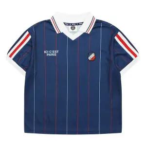 [에스핏]PSG 레트로 카라 유니폼 티셔츠  / SJZ304MKYT72_US