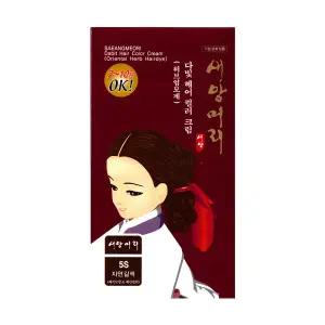 새앙머리 다빛 헤어 컬러 크림 염색약 5S 자연갈색