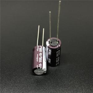 초저 임피던스 긴 수명 알루미늄 전해 커패시터 1000uF 10V 니치콘 PM 시리즈 10x20mm 개