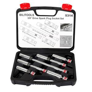 빌리툴스 드라이브 마그네틱 16MM 세트 CR 스위블 스파크 소켓 14MM 12포인트 플러그 6포인트 16