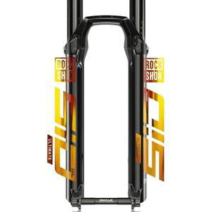 자전거헬멧 스티커 Rockshox 프론트 포크 장식 스티커 산악 자전거