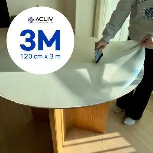 아클리브 항균항바이러스 테이블 보호필름 (1200mm x 3M) /투명매트/식탁매트