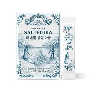 솔티드다이아 미네랄 용융소금 3g, 30입, 1개