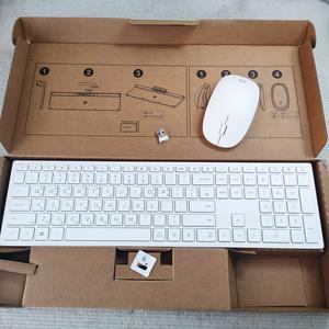 HP 노트북 데스크탑 오피스 키보드 HSA-P003K HSA-P003M용 한국어 레이아웃 무선 키보드 및 마우스 키트