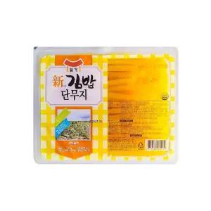 일가 신김밥단무지 2.7kg X4개 1BOX 업소용 대용량