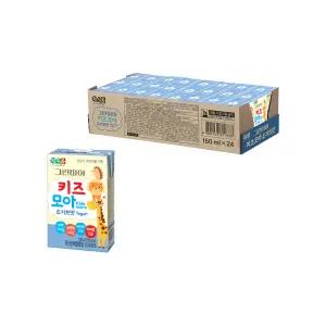 정식품 그린비아 키즈모아 요거트맛 150ml 24팩