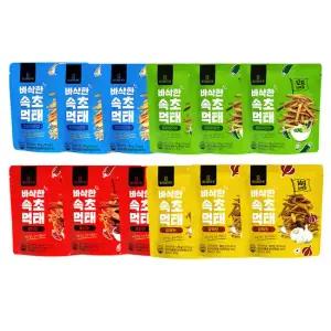 씨리얼마켓 바삭한 속초 먹태 4종 (오리지널맛3팩,청양마요맛3팩,갈릭맛3팩,불닭맛3팩/총12팩)
