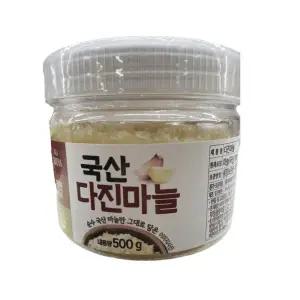 가나 다진마늘 500g (PET)