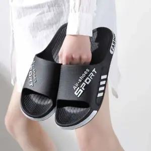 무소음 통굽 슬리퍼 거실화 남녀공용 에어쿠션 푹신한 실내화 욕실화