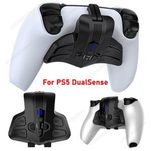호환품 PS5 DualSense 게임패드용 백 패들 부착 터보 매크로 버튼 포함 게임 컨트롤러 프로그래밍 가능 백