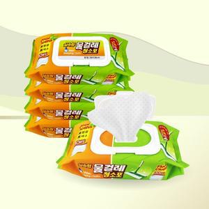 [3M]실속형 물걸레 청소포 30매 중형 x 5개 / 청소 물티슈