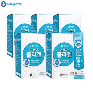 D 종근당건강 아쿠아 저분자 피쉬 콜라겐 30포 5박스 어류 생선 레몬 구연산