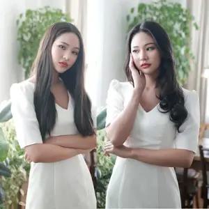 아트박스/숲속드레스 긴머리 셀프붙임머리10호(폭10Cm) (S컬/스트레이트) 헤어피스 똑딱이