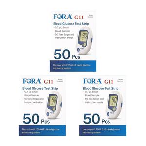 FDA 승인 포라 혈당시험지 혈당검사지스트립 150매 FORA - 27년 03월