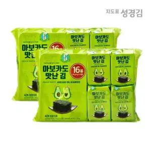 지도표성경김 아보카도 맛난김 4g 16봉+16봉(총32봉)