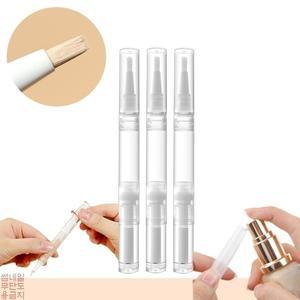 큐티클 오일펜 공병 2개(2.5ml) 파데 공병 여행 캠핑 데일리용 화장품 붓펜