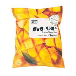 이안 냉동망고 다이스 2kg(1kgx2팩) / 베트남산