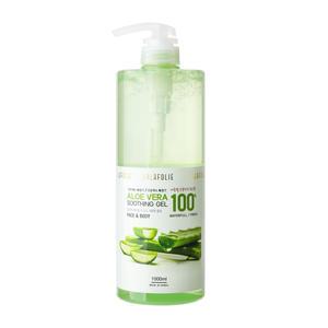라라폴리 알로에베라 100%수딩젤 1000ml 대용량 펌프형