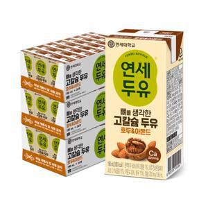 연세두유 뼈를 생각한 고칼슘 호두 아몬드 180ml 72개