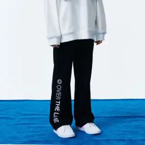[오션스카이] [2color]여아 레터링 부츠컷 pants