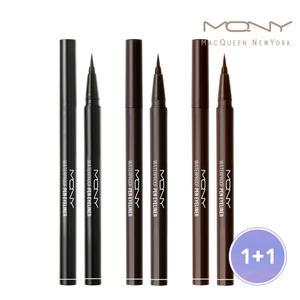 [2개] 맥퀸뉴욕 워터프루프 붓펜 아이라이너 0.6g 3종 /샤프 리퀴드 붓펜