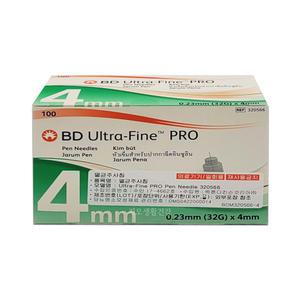 BD 비디 울트라파인 프로 인슐린 펜니들 32G 4mm