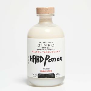 팔팔양조장 하드포션 14.3도 375ml 김포금쌀 팔팔막걸리 무감미료