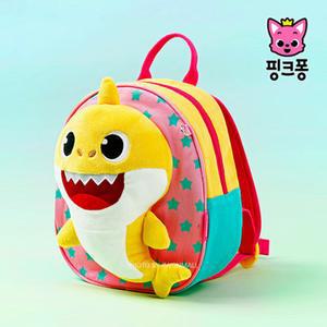 아기상어 인형 미아방지배낭-핑크 아동배낭 아동가방 미아방지가방 미아방지배낭 아동미아방지배낭