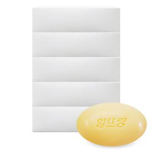 LG생활건강 알뜨랑 비누 옐로우 130g x 50개 차밍 단단한 세수비누 미용 화장 대용량 업소용