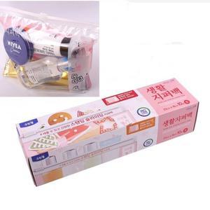 크린랩 팩 파우치 생활지퍼백 중 정리 10매 23cmX16cm 소품보관 여행용 세면백