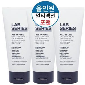 2+1 랩시리즈 올인원 멀티 액션 훼이스 워시 포맨 남성 페이스 클렌저 랩 남자세안제