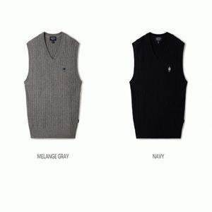 후아유 남여공용 스티브 케이블 베스트 / Steve Cable Vest (U) WHKVE4931U