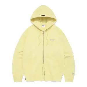 커버낫 COVERNAT 스몰 어센틱 후디 집업 옐로우 CO2401HZ01YL 250321