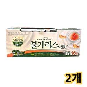 코스트코 남양 떠먹는 불가리스 복숭아맛 (85gx16개입)x2개 /냉장 요플레