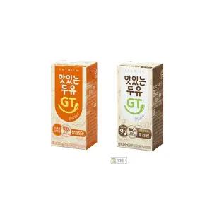 맛있는 두유 GT 달콤한맛 190ml x 24개 + 플레인 190ml x 24개