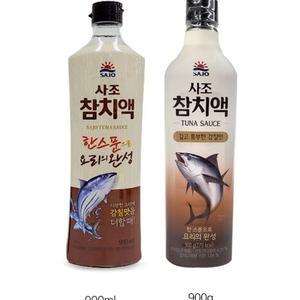 사조 참치액 감칠맛 요리의 완성 PET 사조참치액 멸치액젓 까나리액젓 새우액젓 액젓