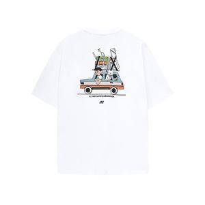 [요넥스] 251TS047U 배드민턴 공용 오버핏 반팔 티셔츠