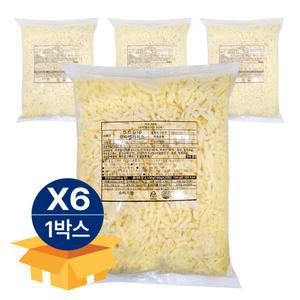 디오지10 모짜렐라 고다치즈 피자치즈 자연100 2.5kg 냉장 X 6봉