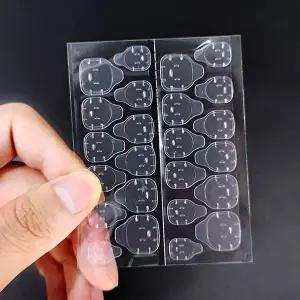 네일 팁 연장 양면 테이프 스티커 24pcs DD-11798-WA326B9