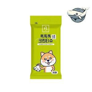 반려동물 눈물자국 제거 크린티슈 30매 (WFH95L6)