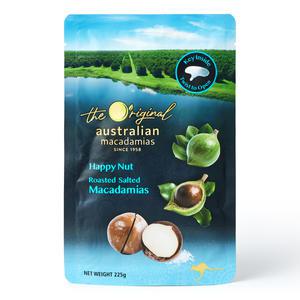 해피넛 쏠티드 마카다미아 225g HappyNut 호주 까먹는 통마카다미아
