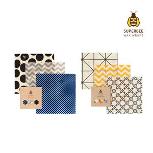 SuperBee 슈퍼비 밀랍 랩 트리플 스몰 팩(20x20cm) 2종