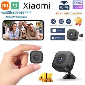 홈캠 CCTV Xiaomi 마이크로 카메라 HD 1080P 소형 Wifi 미니 IP 웹캠 적외선 야간 버전 DVR 원격 모션 센서 오디오 비디오 Recor