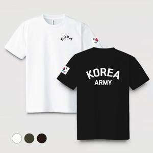 PX로카티 로카티 스포츠웨어 스포츠반팔 육군반팔티 군인활동복 단체복 코리아아미 군용 국민티셔츠 밀리터